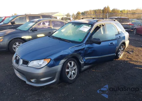 2007 Subaru Impreza Outback Sport from USA, damaged, VIN JF1GG63637G806936